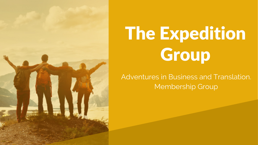 The Expedition Group paid membership for translators who want to work with more direct clients and ongoing support to grow their business