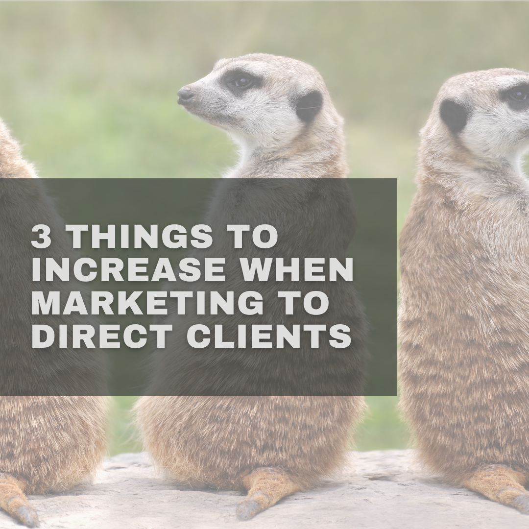 Three things to increase when marketing to direct clients in your translation business